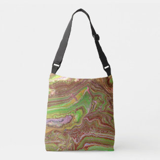 Perguntas 1 Bolsa Verde Marrom Tote Selvagem
