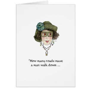 Perguntas da Senhora Engraçada Perda de Cartões do