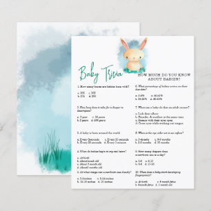 Perguntas e Respostas do Bebê Bunny   Jogo para Ch