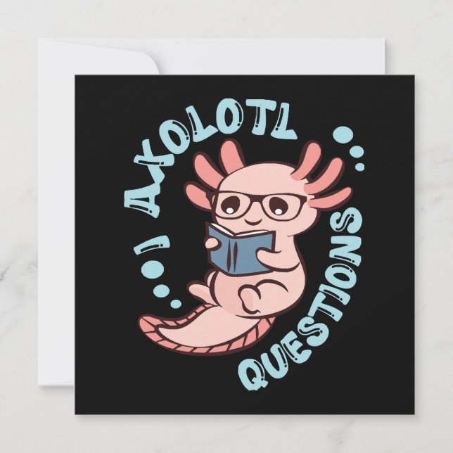 Perguntas sobre Axolote (Frente)