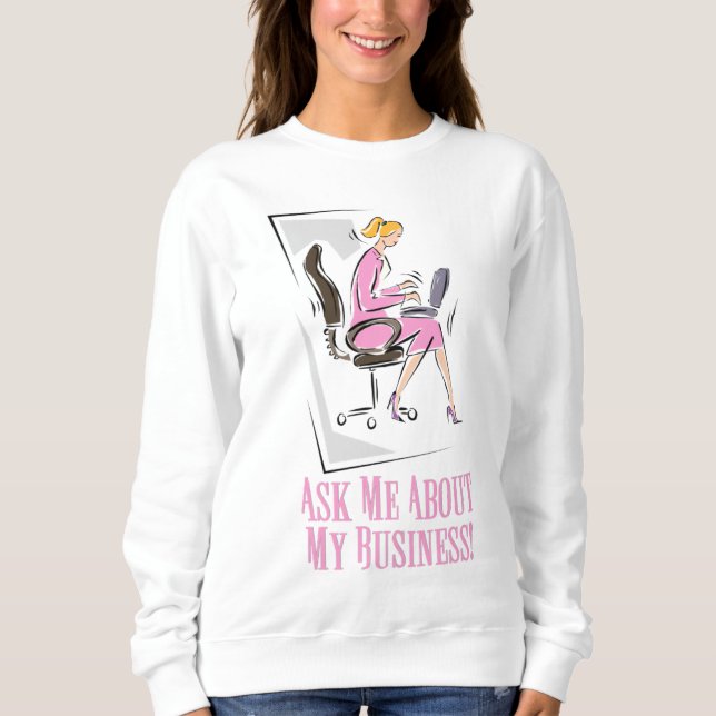 Pergunte a camiseta básica das mulheres (Frente)