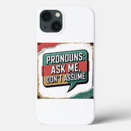 Pergunte-me, não suponha capas de iphone clássica|