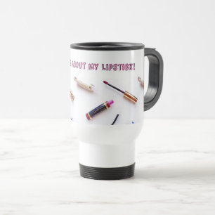 "Pergunte-me sobre caneca de viagem do meu batom"