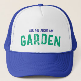 Pergunte-me sobre meu Jardim Boné Azul