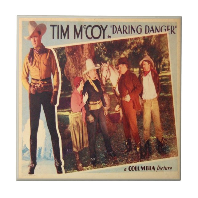 Perigo audaz do cartaz cinematográfico ocidental (Frente)