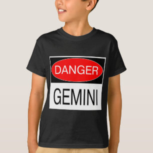 Perigo - Camiseta Engraçada de Astronomia de Gêmeo