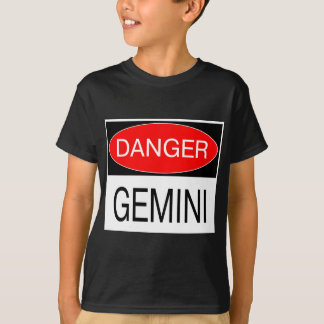 Perigo - Camiseta Engraçada de Astronomia de Gêmeo