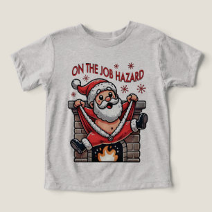 Perigo no Trabalho Papai Noel em Chamas