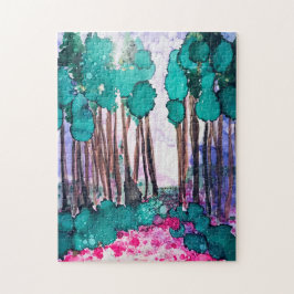 Perigo roxo com Quebra-cabeça de pinos