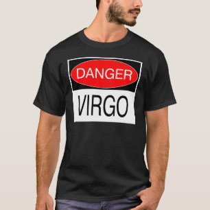 Perigo - Virgem Camiseta de Astronomia Engraçada C