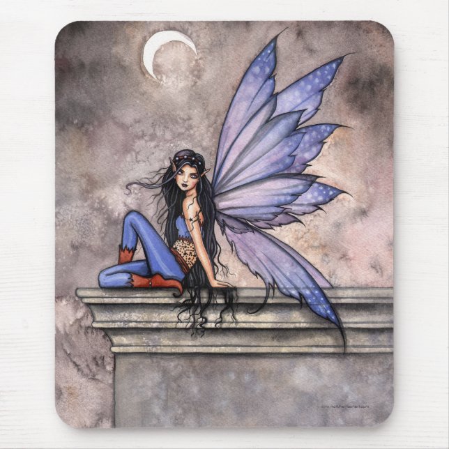Periwinkle Fairy Mousepad por Molly Harrison (Frente)