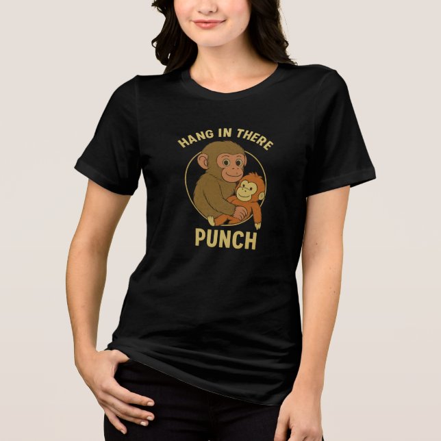 Permaneça Firme Punch – Macaco no Balanço de Cipó (Frente)