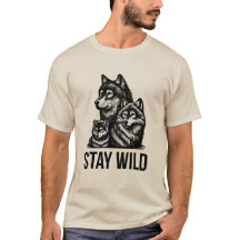 PERMANEÇA SELVAGEM – Camiseta Inspiradora de Anima