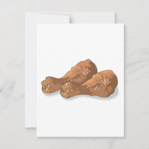 pernas fritas de frango