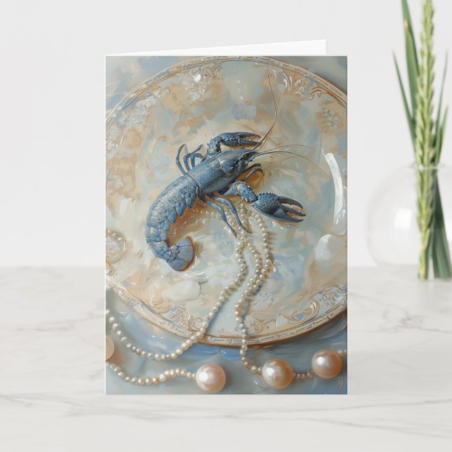 Pérola - Cartão de Saudação Dobrado (Frente)