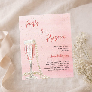 Pérola Chá de panela rosa Prosecco
