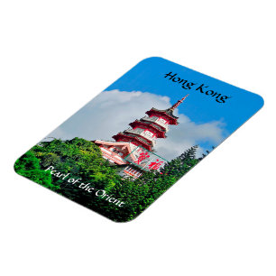 Pérola de Hong Kong do ímã da foto de Oriente