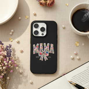 Pérola Floral Mãe Universidade Feminino Minimalist