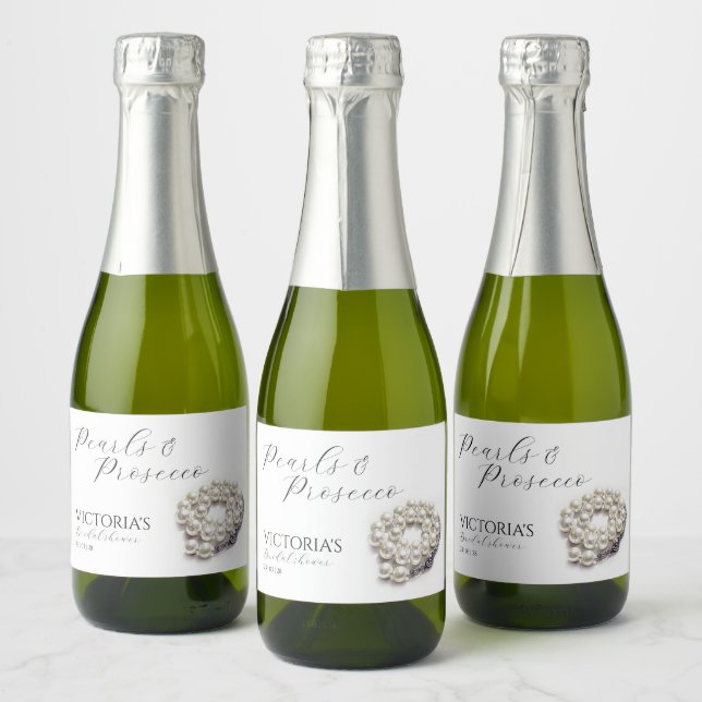 Pérolas de Chic e Chá de panela Prosecco (Garrafas)