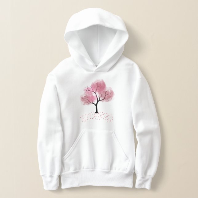 Pérolas de Flores Escuras de Flor de Cereja Rosa (Postura )