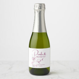 Pérolas e Prosecco Rosa Elegante Chuveiro de Noiva
