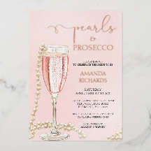 Pérolas e Rosa Prosecco Dourado