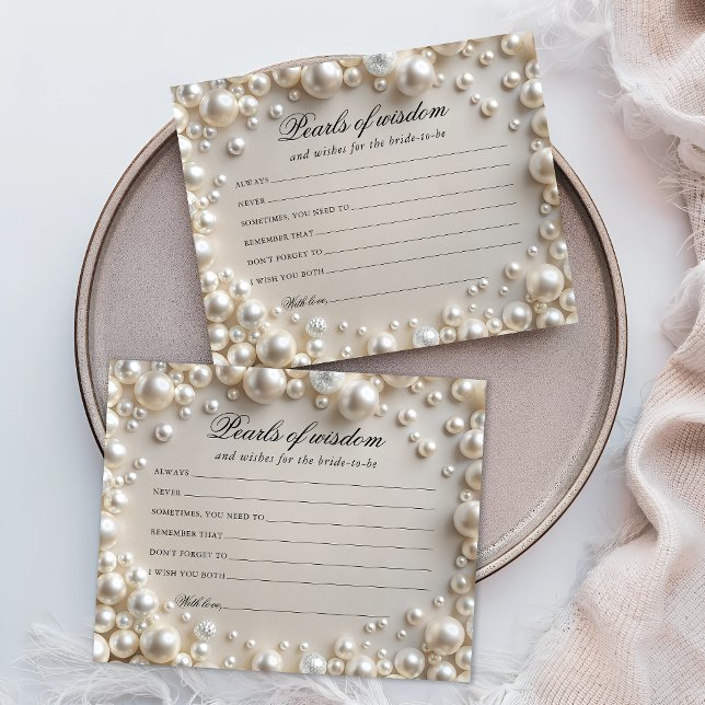 Pérolas Elegantes do Cartão Sabedoria (Criador carregado)