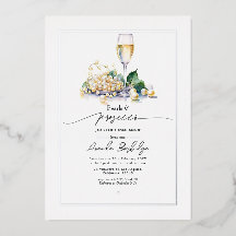 Pérolas Elegantes e Chá de panela Prosecco