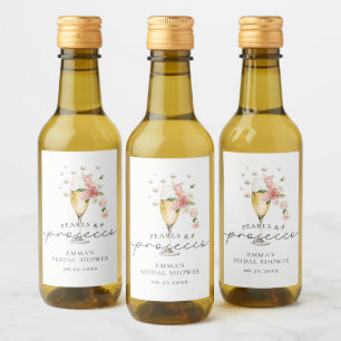 Pérolas Florais e Favor do Chá de panela Prosecco