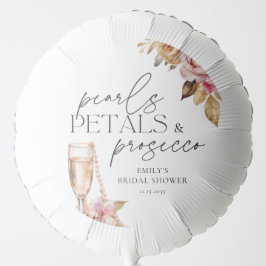 Pérolas Pétalas & Prosecco Chuveiro Floral de Noiv