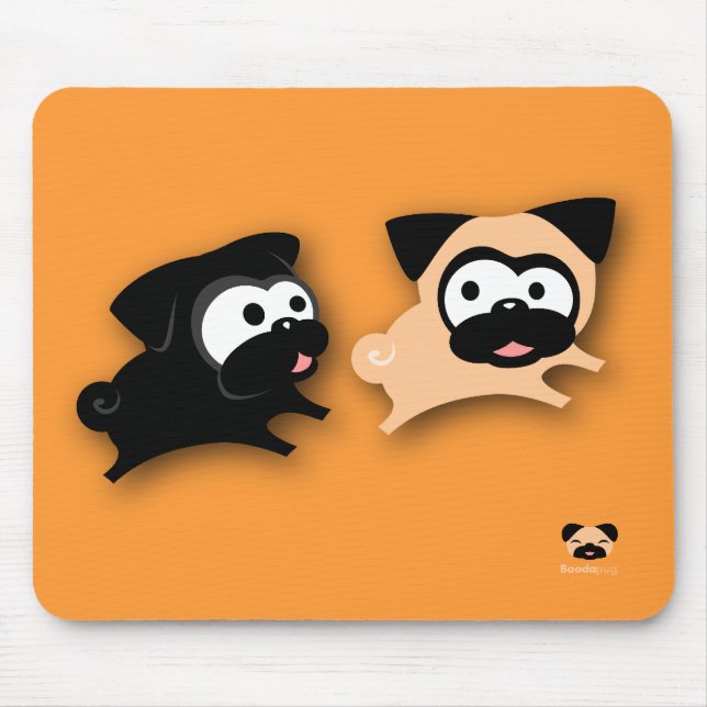 Perseguição Mousepad (alaranjado) (Frente)