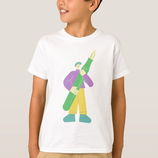 Perseguindo a Camiseta dos Sonhos (Frente)