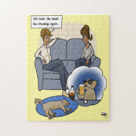 Perseguindo o Dream Yellow Jigsee Quebra-cabeça