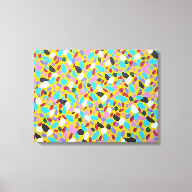 Perseguindo o Sol Colorida Abstrato Art Impressão (Frente)