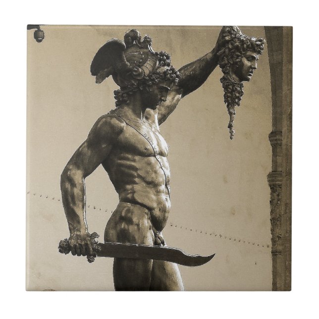 Perseus com a cabeça do Medusa (Frente)