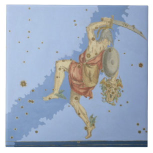 Perseus com a cabeça do Medusa, 'de Uranometria