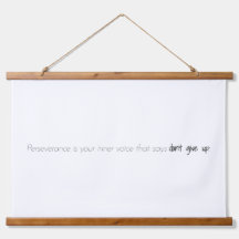 Perseverança Madeira Derrubada Tapeçaria Parede