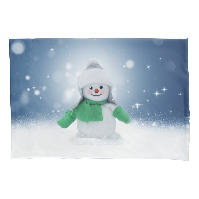 Personagem adorável de boneco de neve de Natal do  (Frente)