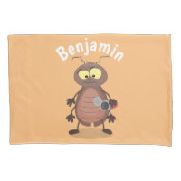 Personagem de desenho animado de barata engraçada