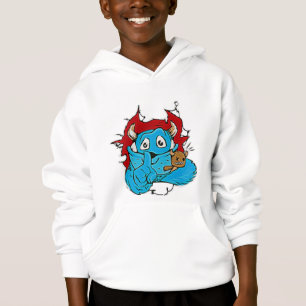 Personagem de desenho animado monstro fofo