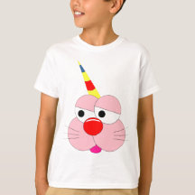 Personagem de Desenho Fofo - Camiseta Gráfica - Un