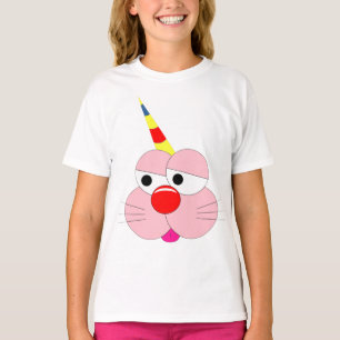 Personagem de Desenho Fofo - Camiseta Gráfica - Un