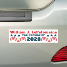 Personagem de Filme Engraçado para Presidente 2028