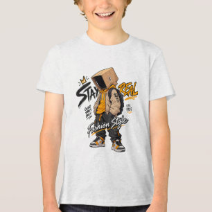 Personagem de Moda Streetwear Urbana – Grafite Leg