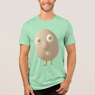 Personagem de Ovo Excêntrico RG & RA Design Fofo