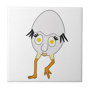 Personagem de Ovo Excêntrico RG & RA Design Fofo