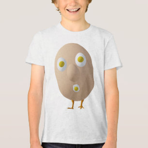 Personagem de Ovo Excêntrico RG & RA Design Fofo