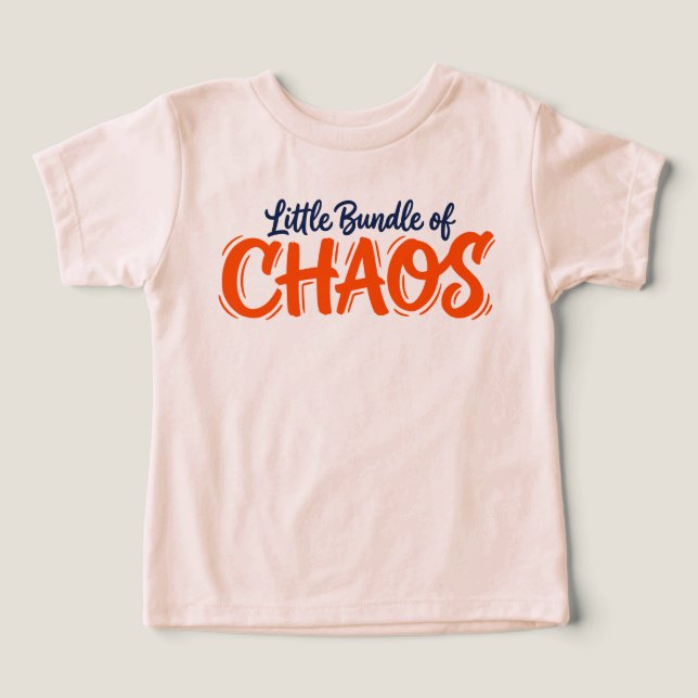 Personalidade de Bebê Pequeno Caos (Design frontal)