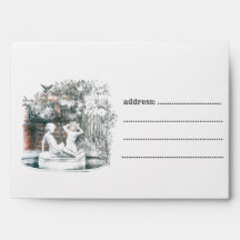 Personalidades brancas da fonte da cidade