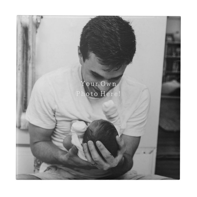 Personalised Father's Day Your Own Photo. (Frente)